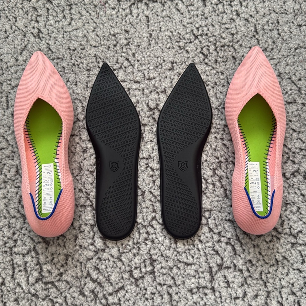 Light Pink Rothy’s Size 7 - Picture 8 of 11